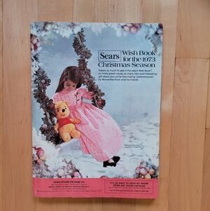 Sears 1973 Christmas Wish Book Catalog Holiday Vintage - toys, home, fashion